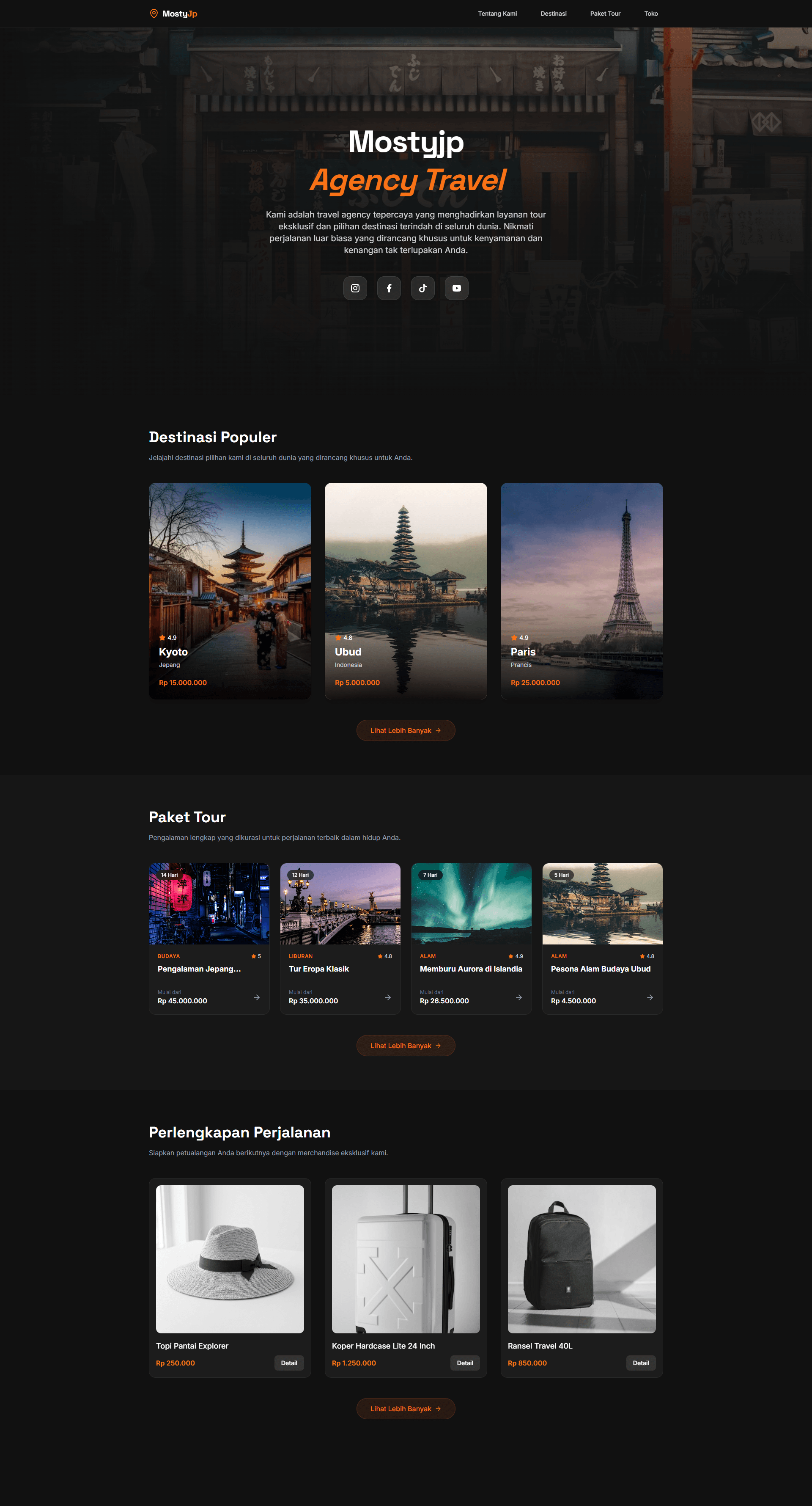 MostyJp Agency Travel